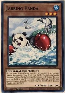 Yugioh Jabbing Panda - PHRA-EN082 - Common - Picture 1 of 1