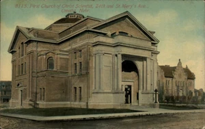 Omaha,NE First Church of Christ Scientist Douglas County Nebraska Postcard - Picture 1 of 2
