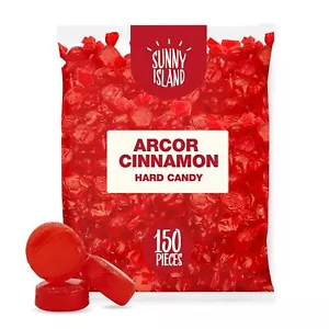Arcor Cinnamon Hard Candy, Individually Wrapped Bulk, 2-Pound Bag - Picture 1 of 6