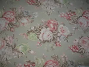 Ralph Lauren Vintage Charlotte Sage Verde Floreale Doppio Lenzuolo Country Francese - Foto 1 di 7
