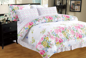 Oret 8-PC Twin-Full-Queen-King Bed Comforter Set w/ Sheets & Pillowcases