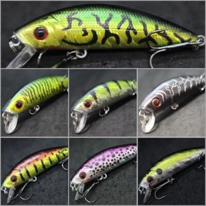 Esca da pesca Jerkbait esca per basso con esca 2 3/4 pollici 1/4 oz Minnow M219 - Foto 1 di 134
