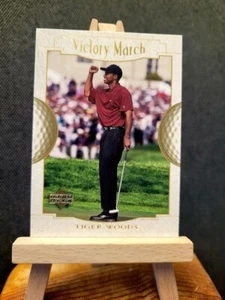 Tiger Woods 2001 Upper Deck Victory March Rookie RC Card #151 Golf Masters - Picture 1 of 2
