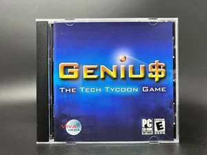 Geniu$: The Tech Tycoon Game (PC CD-ROM) *SPIEL, HÜLLE & HANDBUCH - LESEN* - Bild 1 von 3