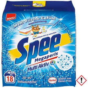 Spee Megaperls Detergente Parfümtechnologie 18 Wl 1215g 5er Pack - Imagen 1 de 1