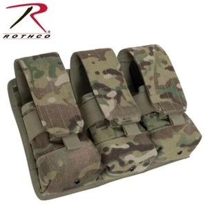 Rothco Universal Triple Pouch - MultiCam - Picture 1 of 3