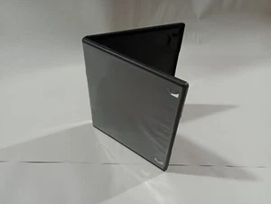 75 x Half Size Slim Single Black 10mm Front Cover Sleeve Replacement DVD Cases - Afbeelding 1 van 9