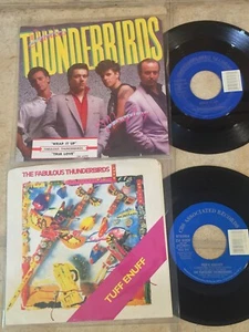 Fabulous Thunderbirds Wrap It Tuff EX 2x45 PIC SLEEVE Stevie Ray Vaughan brother - Picture 1 of 2