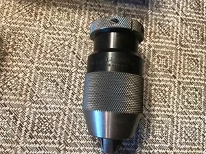 Albrecht Keyless Drill Chuck, C100-J33 Taper, 0-3/8" Capacity, Made in Germany - Picture 1 of 10