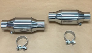 Pypes CVM11K 2.5" Exhaust High Flow Cats Catalytic Converters Metallic Substrate - Picture 1 of 1