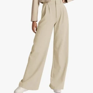 NIMIN High Waisted Work Pants Business Casual Office Dress Trouser XS NWT Beige - Picture 1 of 7