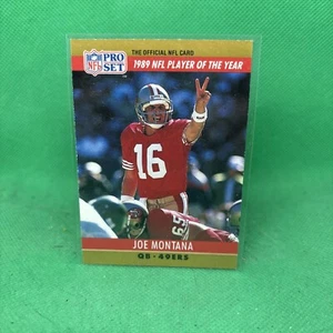 1990 Pro Set Joe Montana #2 San Francisco 49ers NFL Player of the Year - Picture 1 of 2