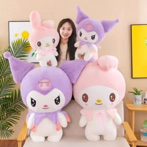 Kuromi Doll gift for girls plush toys Cloth doll childre Birthday Cartoon Pillow - Picture 1 of 16
