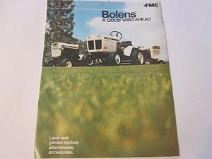 Bolens Tractors Sales Brochure Catalog A Good Yard Ahead HT20 QT16 QS16 H14 G14 - Picture 1 of 4