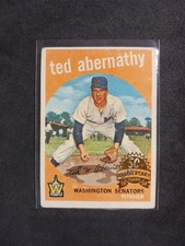 2008 Topps Heritage 50th Anniversary 1959 Buybacks #169 Ted Abernathy Brown Back