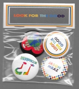 JASON MRAZ - button set - sealed - Bild 1 von 1