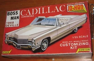 Johan 1968 Cadillac Cabrio Boss Man Kit # C-5368 1/25 Jo-Han non costruito 68 - Foto 1 di 8