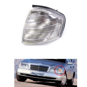 Indicador de señal izquierda esquina luz carcasa transparente para Benz W202 4 puertas 94-00 - Imagen 1 de 6