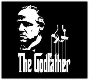 The Godfather Movie Car Bumper Window Tool Box Sticker Decal 4.6"X4.6" - Picture 1 of 1