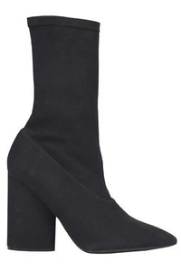 YEEZY SEASON 4 BLACK CANVAS ANKLE BOOTS EU 39 UK 6 US 9 - Picture 1 of 6