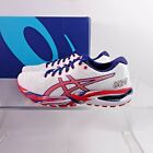 Size 6 Women's ASICS GEL-Cumulus 22 Running Shoes 1012A976-100 White/Red USA