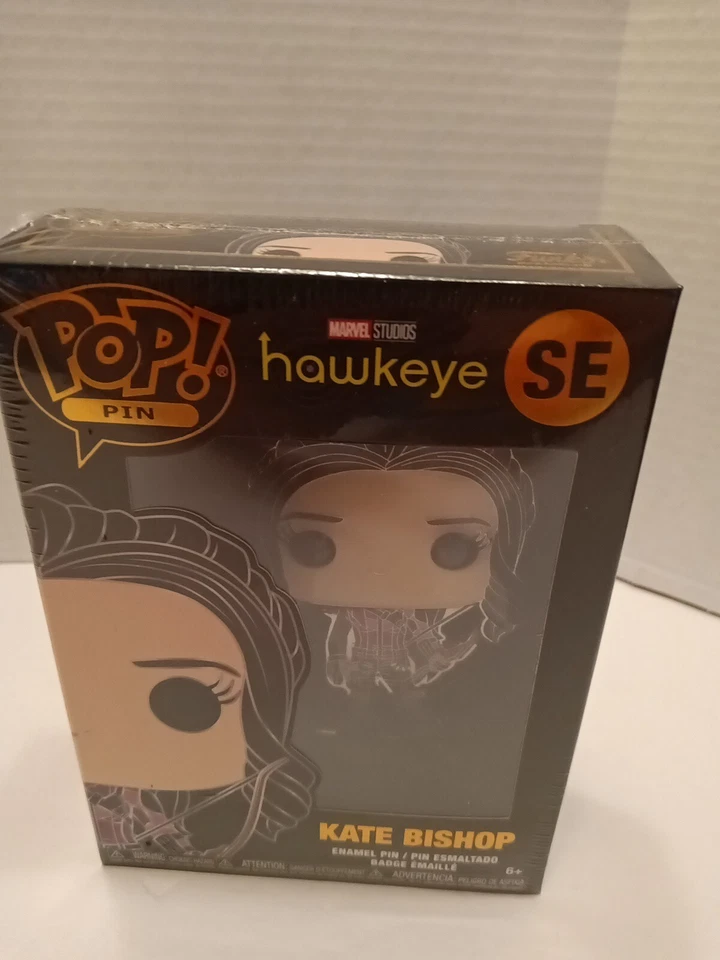 Funko POP Pin Marvel Studios Hawkeye Kate Bishop SE Enamel Pin-