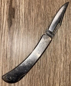Rough Rider Gentleman's Brushed Stainless Handle Lockback Pocket Knife RR221 - Picture 1 of 2