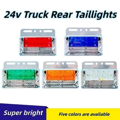 Trailer Side Lighting 24V LED Waterproof for Truck Both Sides Visibility - Image 1 of 4