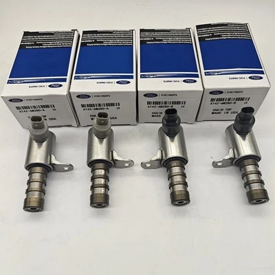 !4x VVT Variable Valve Timing Solenoid For Lincoln MKZ 11-17 Ford F-150 3.5L NEW - Image 1 of 4
