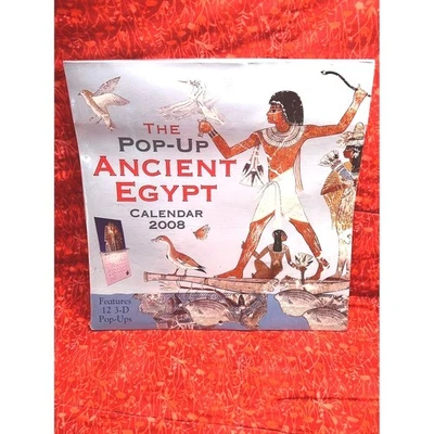 Ancient Egypt Pop-Up 2008 Wall Calendar: Features 12 3D Pop-Ups by Allcloud Ltd - Image 1 of 4