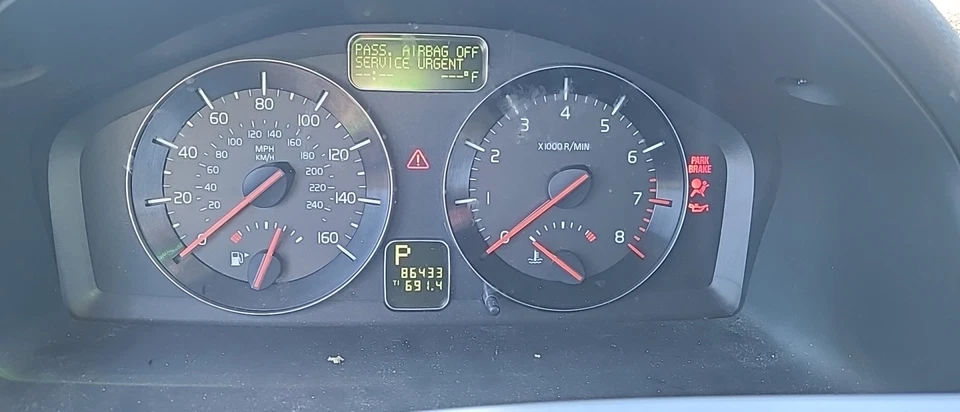 Medidor de velocidade 2011 C30 OE 86K milhas Volvo - Imagem 1 de 4