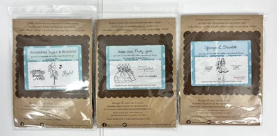 Lot of 3 Unity Stamp Company Unmounted Rubber Stamps - Image 1 of 4