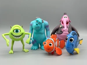 SET 6 McDonalds Pixar Happy Meal Spielzeug Sully Monster Mike Nemo Dory Bing Bong - Bild 1 von 9
