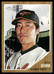 Topps Heritage #488 Koji Uehara 2011 impresión corta - Imagen 1 de 2