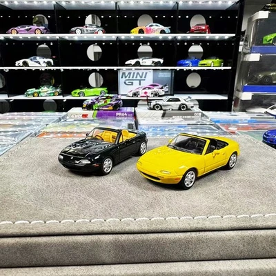 MINIGT 1:64 Model Car Mazda MX-5 Eunos Roadster Alloy Diecast Vehicle Collection