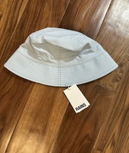 RAINS Bucket Hat Unisex in color Sky Blue,Size XS-M NEW - Picture 1 of 9
