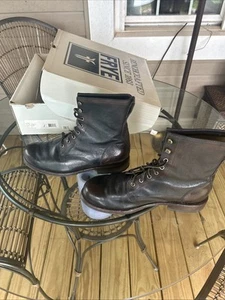 Frye Wayde Damen Kampfstiefel dunkelbraun 9,5 L/H - Bild 1 von 9