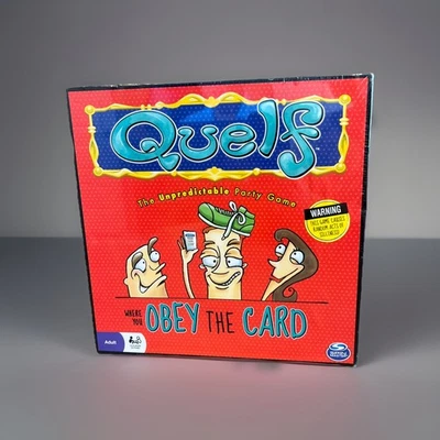 Quelf Board Game the Unpredictable Party Game Where You Obey The Card NEW SEALED - Image 1 of 3