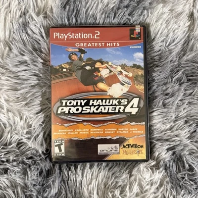 Tony Hawk's Pro Skater 4 Greatest Hits Playstation 2 PS2 New Factory Sealed - Image 1 of 4