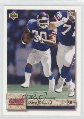 1992 Upper Deck Dave Meggett #265 - Image 1 of 2