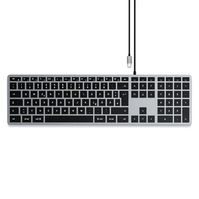 Satechi Slim W3 Wired Keyboard German (QWERTZ) - Image 1 of 4