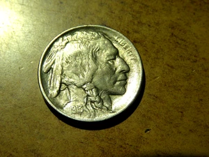 Nice Full Horn & Full Liberty AU+ 1913 Type 2 Buffalo Nickel K1 - Picture 1 of 2