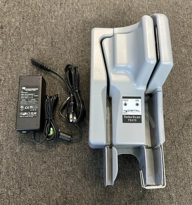 Digital Check TellerScan 215  USB Check Scanner Original  Adapter FREE SHP - Image 1 of 4
