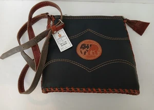 SRI LANKA Damen Schultertasche Handtasche Elefant Boho Hippie Lakmadura Neu mit Etikett - Bild 1 von 9