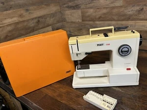 Vintage PFAFF 1199 Sewing Machine Made in Germany UNTESTED DUE TO MISSING PEDAL - Picture 1 of 16