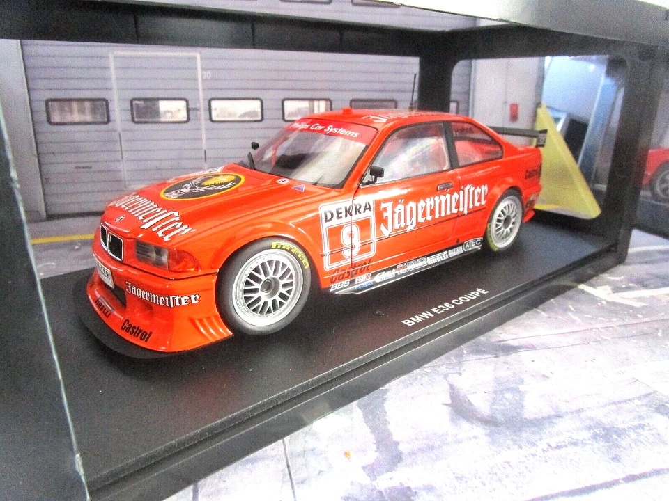 BMW M3 E36 Coupe Jägermeister #9 Hahne DTM 1993 DTM Touringcar Werk83 NEU 1:18 - Bild 1 von 4