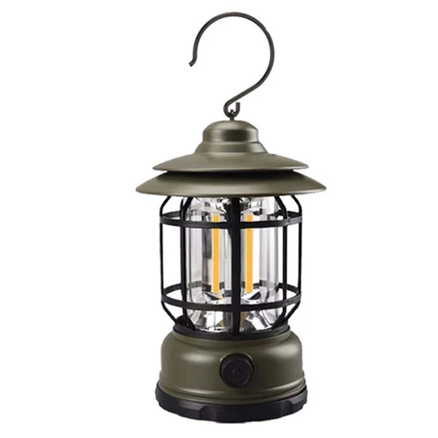 USB can charging ultra -bright retro camping lights outdoor camp Cover