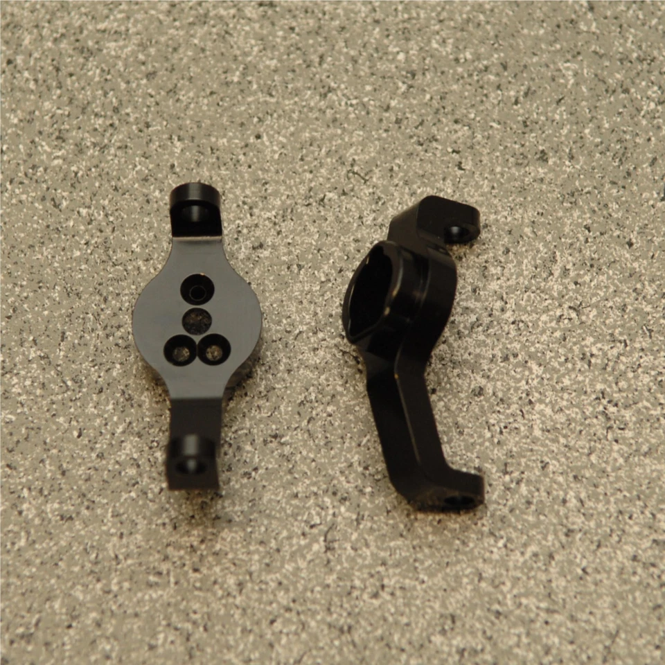 STRC ST8232BR Machined Brase Front Axle Caster Blocks (1 pair) : TRX-4 Black - Image 1 of 1
