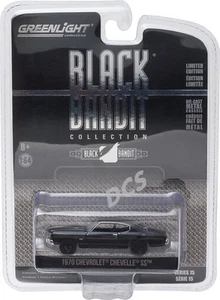 GREENLIGHT BLACK BANDIT 1970 CHEVY CHEVELLE SERIES 15 1/64 DIECAST CAR  27860-B - Picture 1 of 1