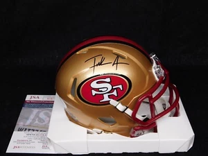 Frank Gore Signed Autographed San Francisco 49ers Speed Mini Helmet HOF JSA COA - Picture 1 of 2